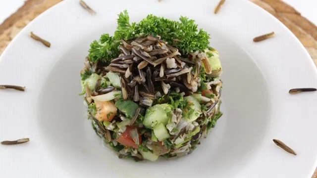 Wild Rice Tabbouleh Salad