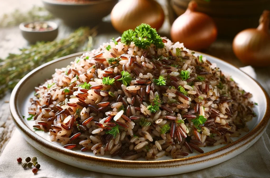Hearty Wild Rice Pilaf